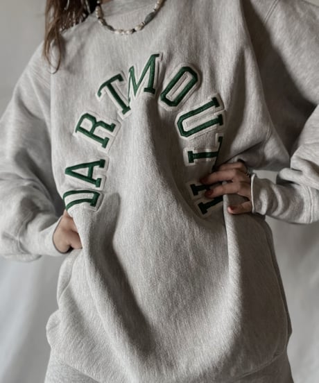 【USED】  90's USA Champion Reverse Weave Sweat DARTMOUTH/211116-032