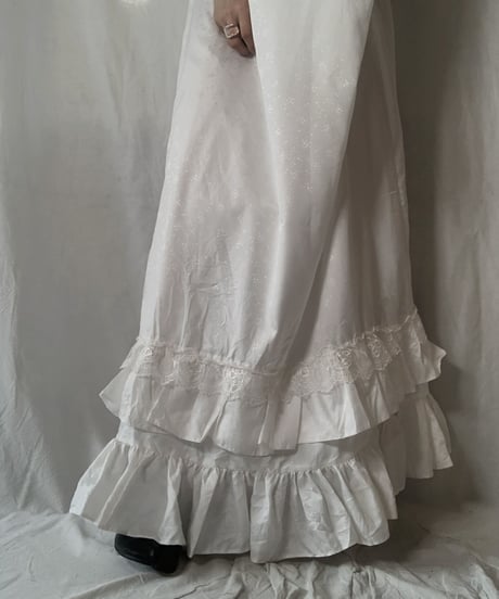 【USED】 Poly L/S Dress/210714-040