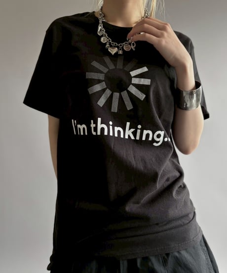 【USED】 Hanes I'm thinking T-Shirt / 260627-018