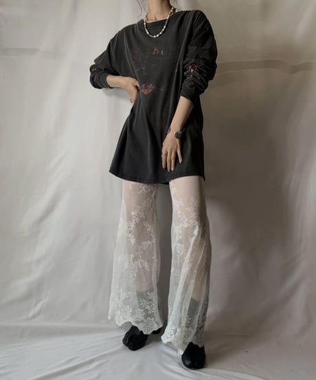 【RE;CIRCLE】 RE Lace Pants⑤/ 210801-071