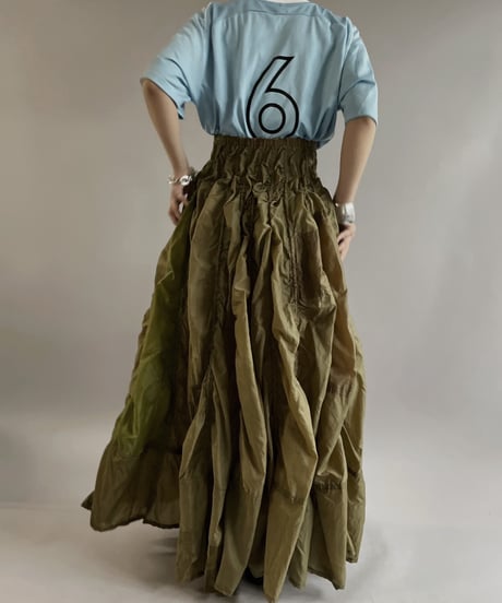 【RE;CIRCLE】 RE Parachute Nylon Skirt / 240411-003