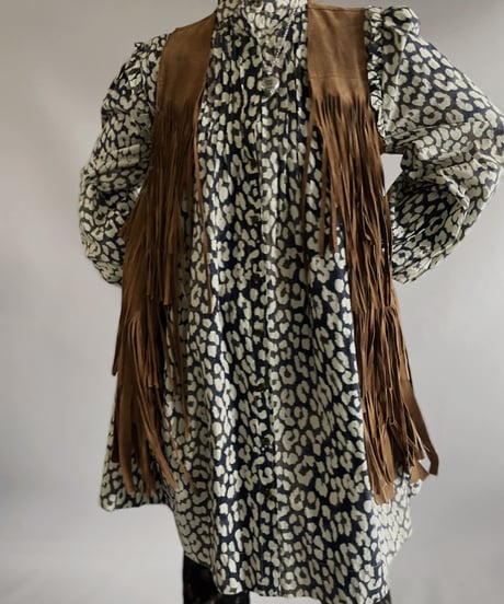 【USED】 Fringe Vest / 231009-026