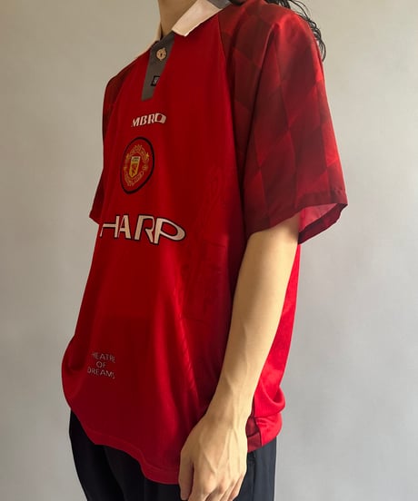 【USED 】UMBRO MANCHESTER UNITED Soccer Shirt /240603-025