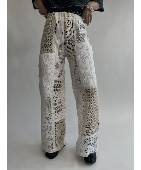 【RE;CIRCLE】RE Patchwork Pants  / 220818-015