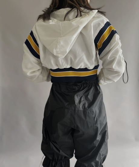 【RE;CIRCLE】 RE Nylon Drawcord Pullover White / 230309-007