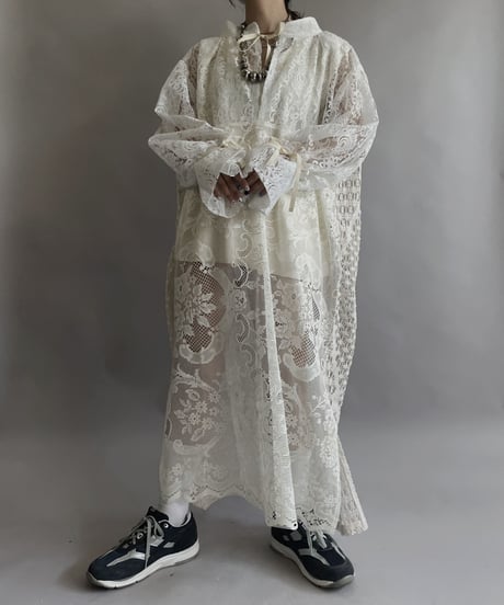 【RE;CIRCLE】 RE Crochet Lace One-piece / 230330-005