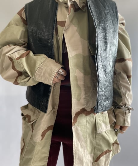 【USED】 Army Camouflage Jacket  / 221217-003