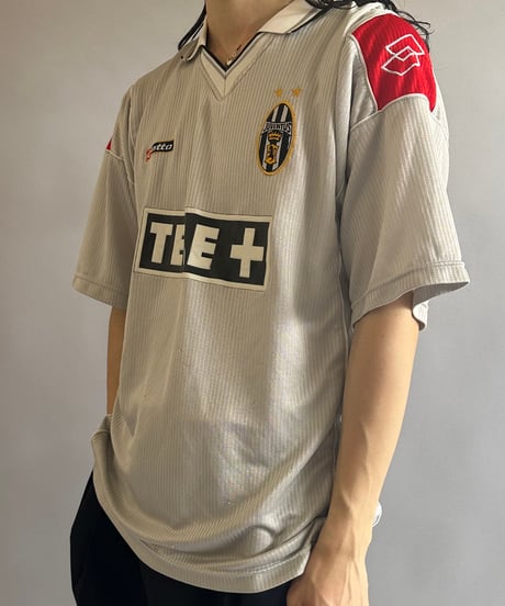 【USED 】Lotto JUVENTS Soccer Shirt /240603-020