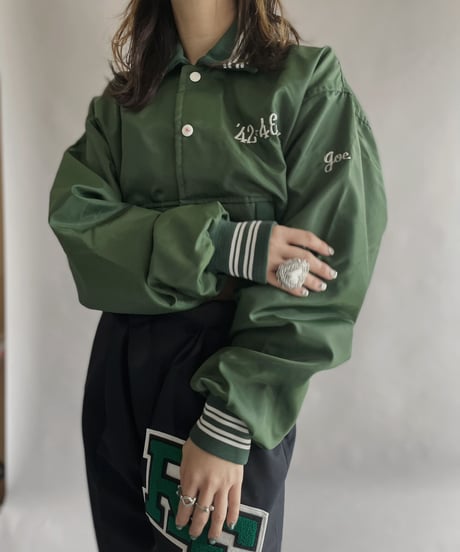 【RE;CIRCLE】 RE Nylon Short Jacket Green / 230309-005