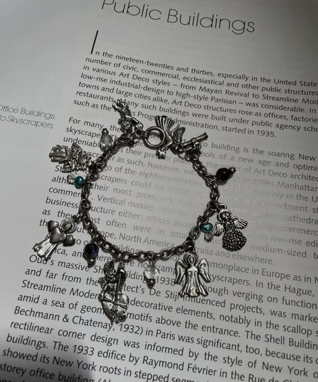 【USED】 Silver 925 Charm Bracelet / 230826-005