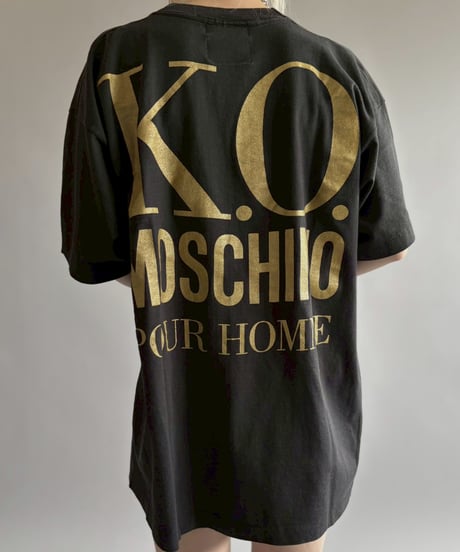 【USED】 Made in USA MOSCHINO Graphic T-Shirt / 260627-026