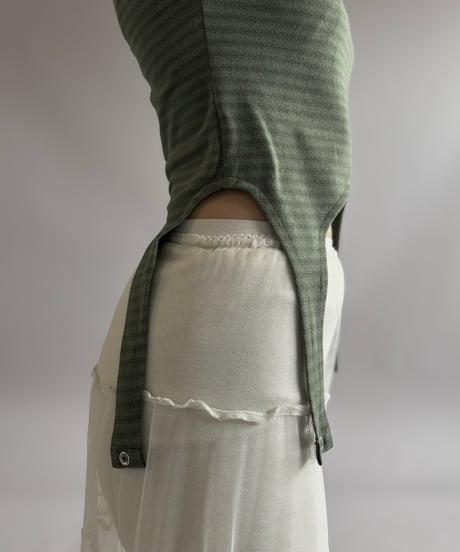 【RE;CIRCLE】 RE Mulch Boarder T-shirt Leotard / 260430-003