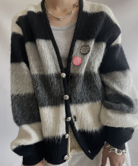 【USED】60s PURITAN Mohair Cardigan / 231009-039