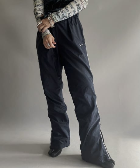 【USED 】 Nike nylon Line Pants/ 231202-021