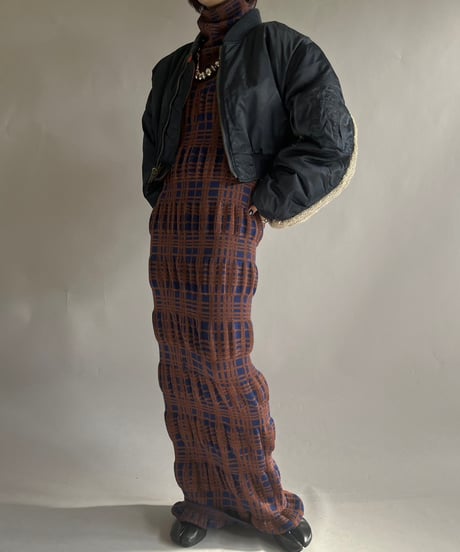 【RE;CIRCLE】 RE MA1 × Alan Knit Short Jacket / 241219-005