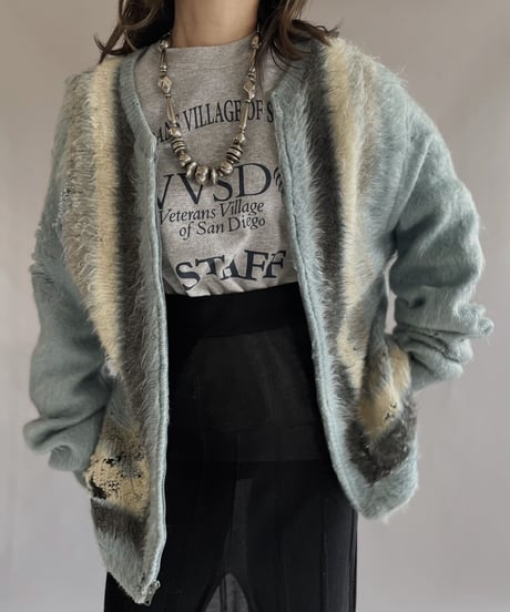 【USED】 Long Sleeved Sweat Shirt 'UUSD' / 230105-011