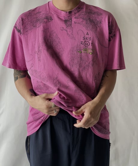 【USED】 S/S T-shirt A SK8 R@T/210801-006