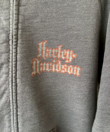 【USED】 HARLEY-DAVIDSON Raglan Sleeve Zip Parka / 260418-047