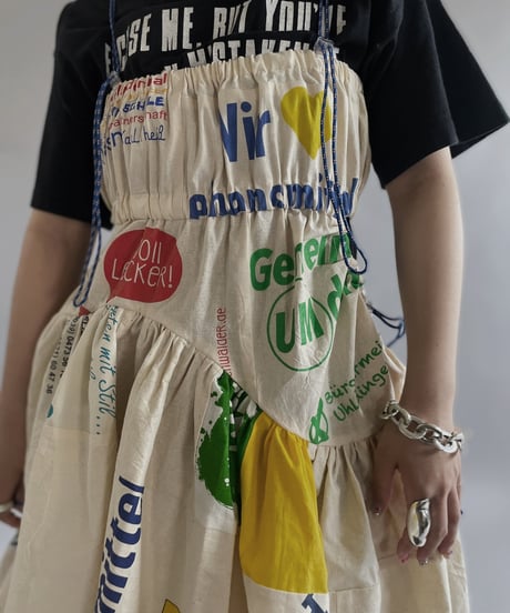 【RE;CIRCLE】RE Eco-Friendly Bag Code Camisole Middle One-piece / 240516-034