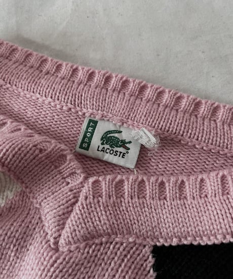 【USED】 LACOSTE Acrylic Knit ⑦ / 220111-018
