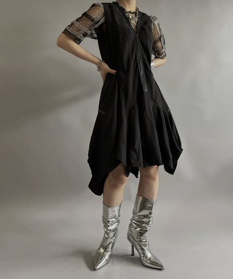 【USED 】Franstyle Design Vest One-Piece /240511-005