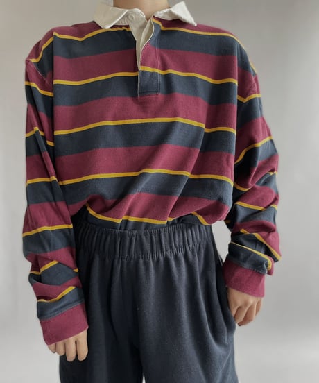 【USED】 Ivy Crew Rugby Shirt / 220910-009