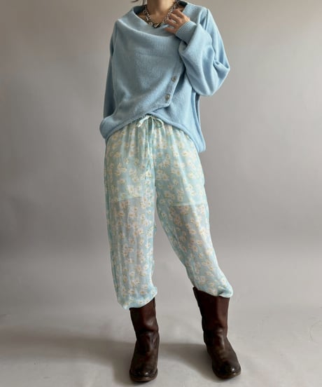 【RE;CIRCLE】 RE Deformed Acrylic Cardigan / 260312-003