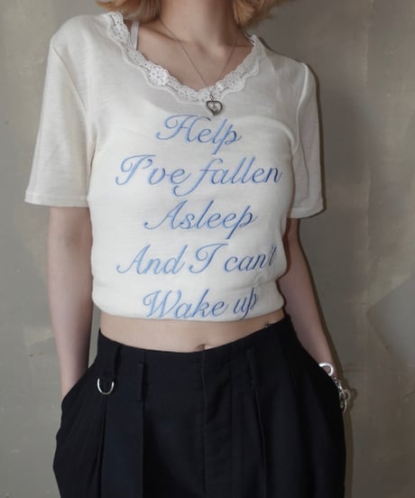 【RE;CIRCLE】 Re Embroidered T-Shirt /  250724-026