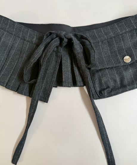 【RE;CIRCLE】 RE Suit Pleats Bag / 260420-026