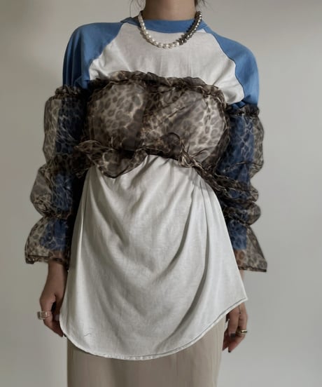 【USED】 See-through Long Sleeves Top / 220507-012