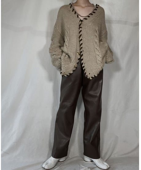 【USED】    Knit Cardigan/211216-037