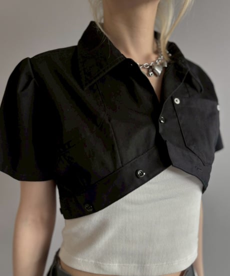 【Chinatsu Aoyama】 RE Makers Shirt Black / 260702-021