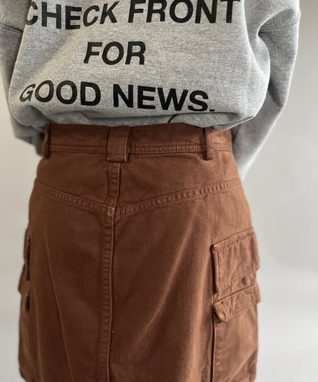 【USED】 Heaven Cargo Pocket Mini Skirt / 241109-018