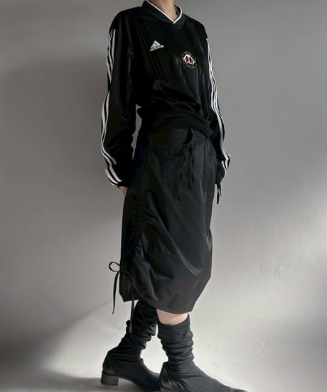 【USED】 Drawstring Design Skirt / 251213-019