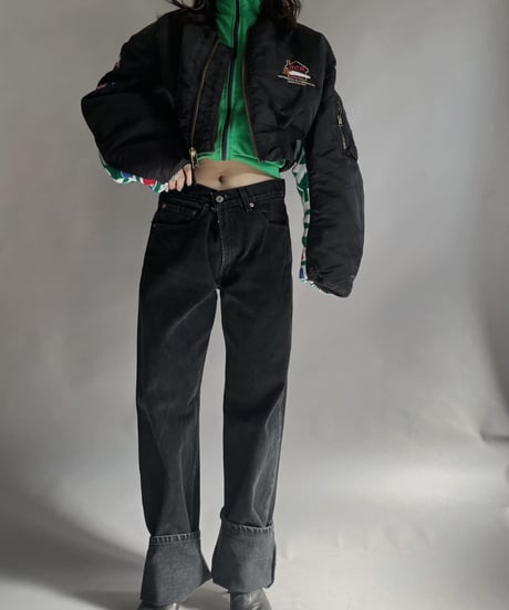 【RE;CIRCLE】 RE Short Soccer Muffler MA-1 / 230126-015
