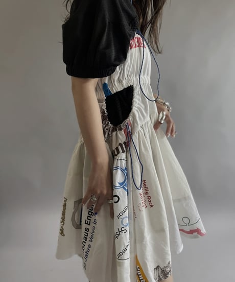 【RE;CIRCLE】RE Eco-Friendly Bag Code Camisole Middle One-piece / 240516-029