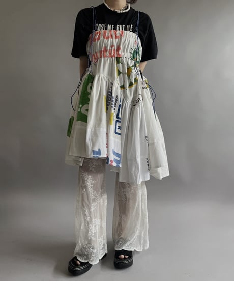 【RE;CIRCLE】RE Eco-Friendly Bag Code Camisole Middle One-piece / 240516-033