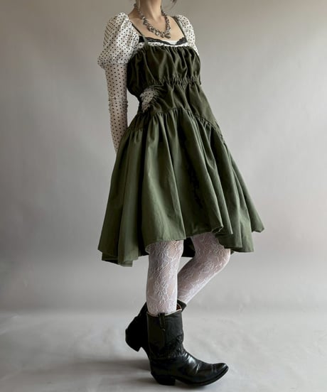 【RE;CIRCLE】 RE ARMY Gather Middle One-piece / 260326-001