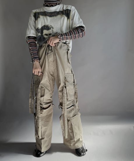 【USED】 Techno Pants (Beige) / 230119-001