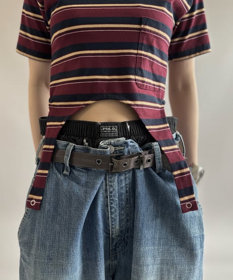 【RE;CIRCLE】 RE Mulch Boarder T-shirt Leotard / 260430-002