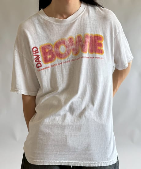 【USED】 00s Hanes DAVID BOWIE T-Shirt / 250830-033