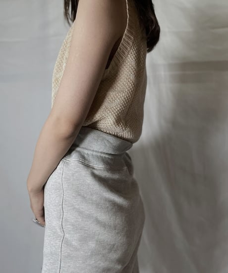 【USED】  Courreges Crochet Knit Vest/211014-042