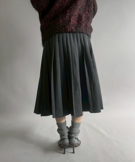 【USED】 Pleats Skirt / 251122-009