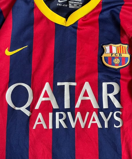 【USED】 Nike BARCELONA Soccer Shirt /240831-020