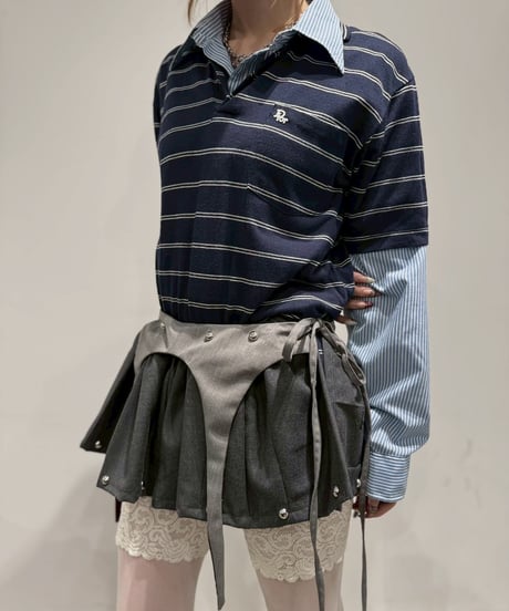 【RE;CIRCLE】 RE Suit Skirt/ 260219-021