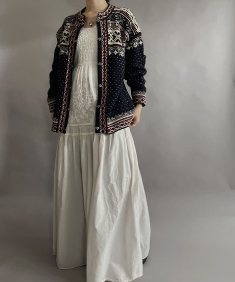 【USED】 Tyrolean Knit Cardigan / 230121-025