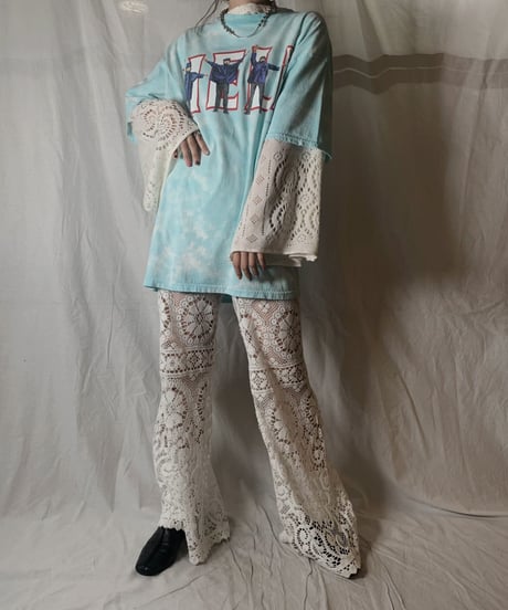 【RE;CIRCLE】 RE Lace Pants①/ 210714-001