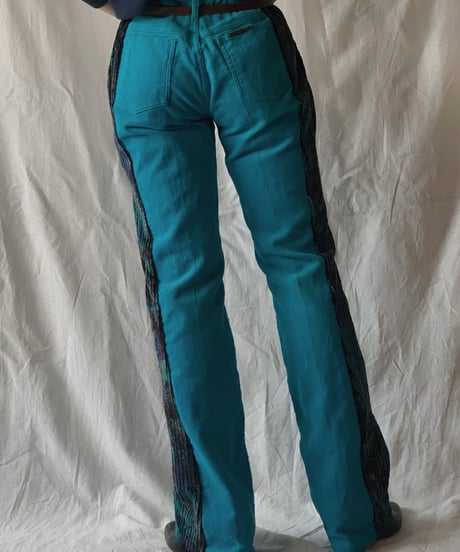 【RE;CIRCLE】 Remake Corduroy Side Line Pants②/210317-003