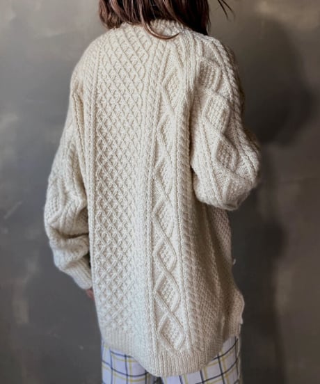 【RE;CIRCLE】 Patchwork Cable Knit ① / 201112-022