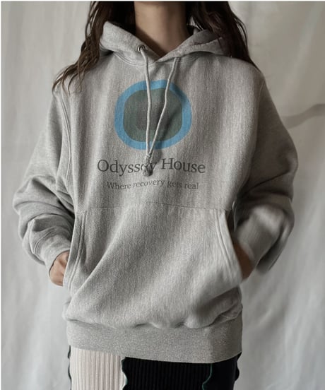 【USED】  Champion Reverse Weave Hoodie Odyssey House/211116-030